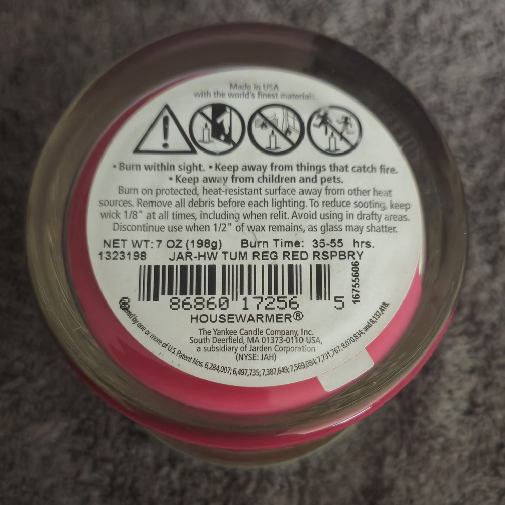 Yankee Candle Red Raspberry Scented Candle Set - Picture 6 of 8